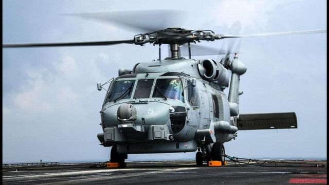 Navy To Commission Newly-Inducted MH 60R Seahawk Helicopter On Wednesday