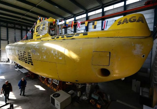 Francia no sabe qué hacer con el submarino de Jacques Cousteau