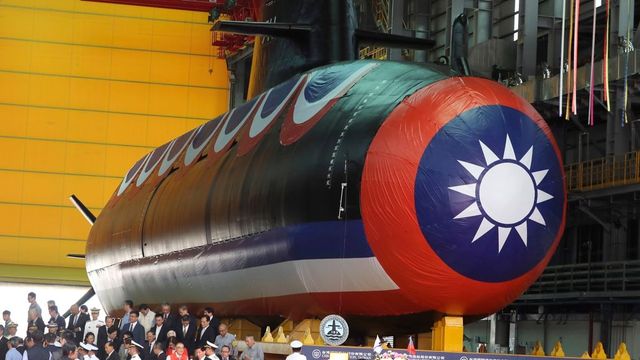 Taiwan reveals first domestically made submarine in defence milestone