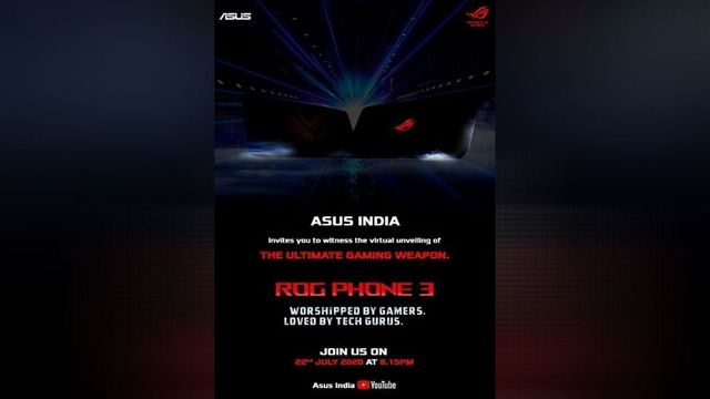 Asus ROG Phone 3 With Snapdragon 865+ SoC Launching in India on July 22