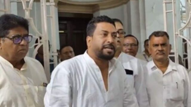 BJP’s Sankar Ghosh Faints While Being Marshalled Out Of Bengal Assembly