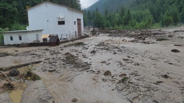 Atenționări cu cod galben și portocaliu de inundații pe râuri din vestul țării