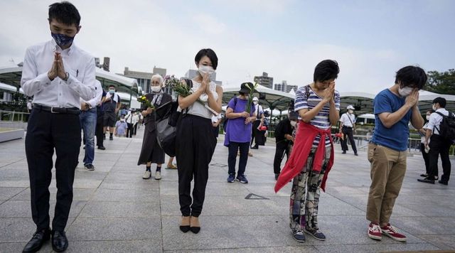 Hiroshima, il Giappone commemora i 75 anni dall'orrore atomico