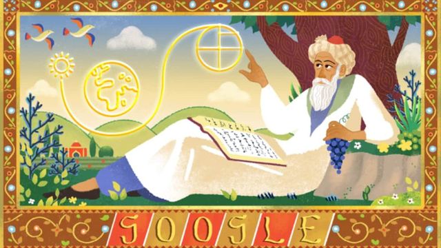 Google Doodle marks 971st birth anniversary of Persian mathematician Omar Khayyam