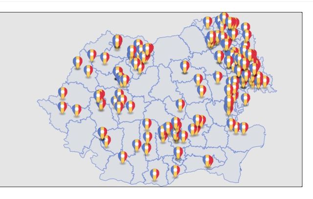 Harta interactivă „România sprijină Republica Moldova” – lansată