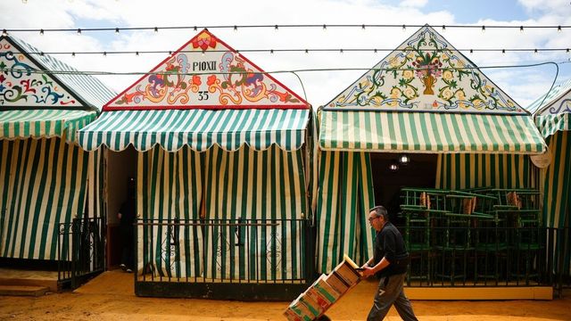 De dónde procede la arena de la Feria de Sevilla