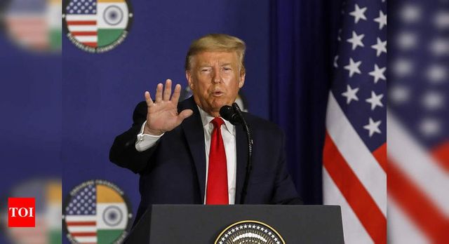 Don't want to say anything on CAA, it is up to India: US President Donald Trump