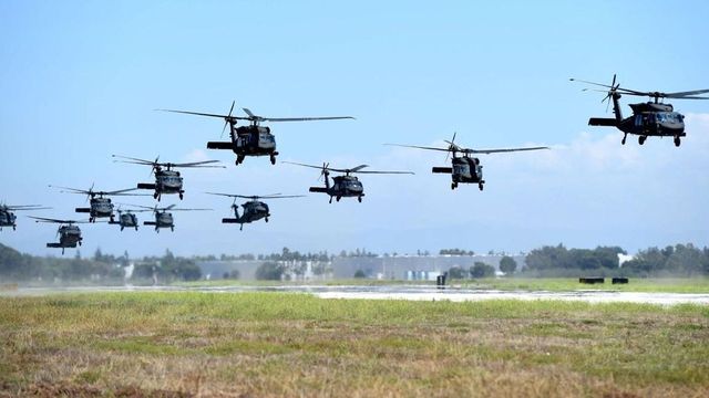 Elicoptere americane staționate în Grecia urmează să ajungă în România