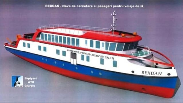 Giurgiu: cea mai mare navă de cercetare de pe apele interioare ale UE a fost lansată la apă