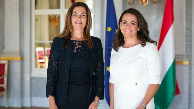 Varga Judittól búcsúzik a köztársasági elnök