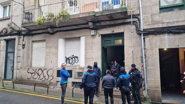 Hallan el cadáver de una mujer en un narcopiso de Santiago de Compostela