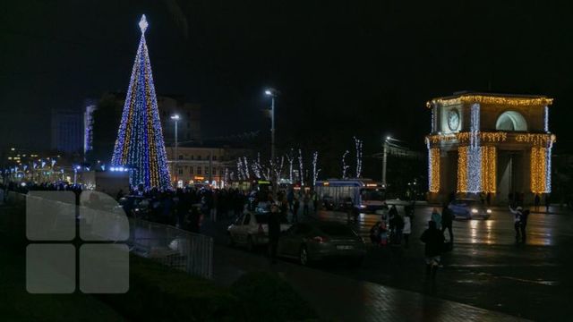 Inaugurarea Pomului de Crăciun 2019-2020 și aprinderea luminilor de sărbătoare în centrul capitalei