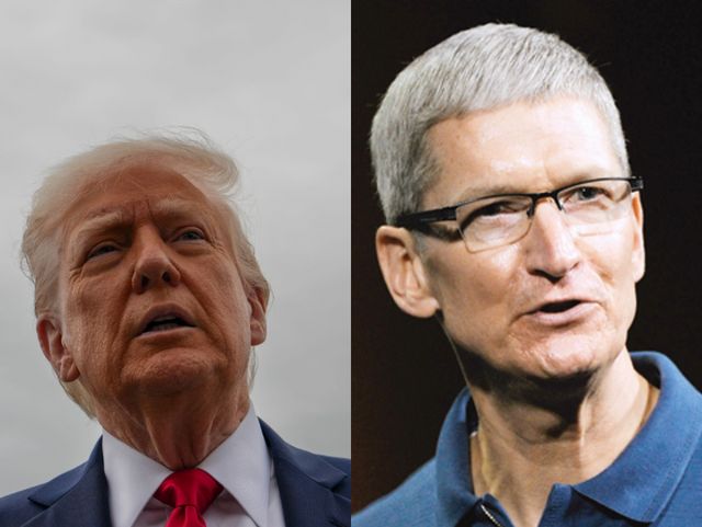 Donald Trump critică decizia Apple de a muta producția în India