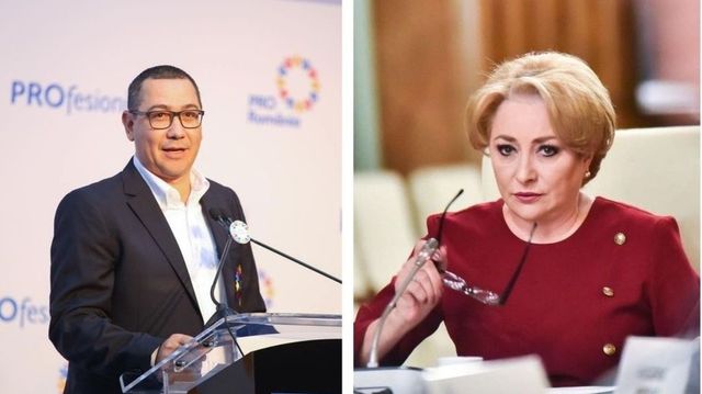 Dăncilă se luptă cu Ponta și de pe margine