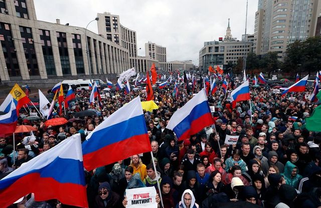 Proteste la Moscova: Duma de Stat anunță o reuniune extraordinară pe 19 august