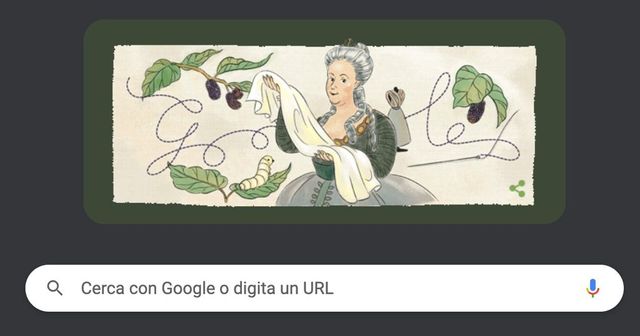 Il Doodle di Google dedicato alla stilista sarda Sanna Sulis