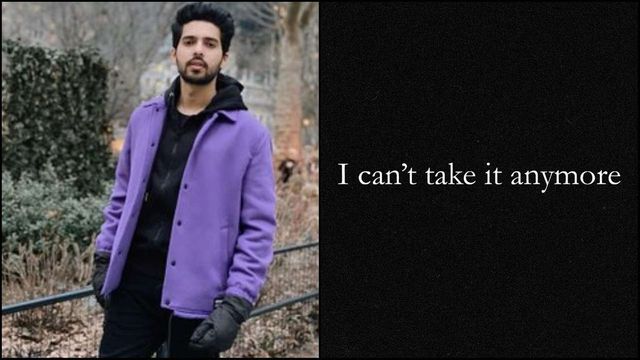 What Armaan Malik Tweeted After -Cant Take It Anymore- Insta Post