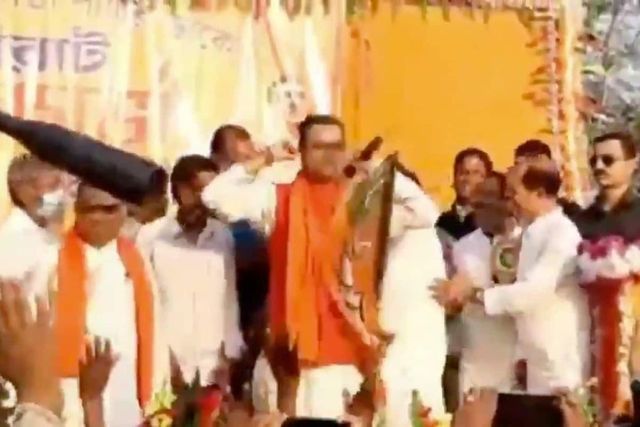 Watch: Ex-Trinamool Leader Performs Squats On Stage After Joining BJP