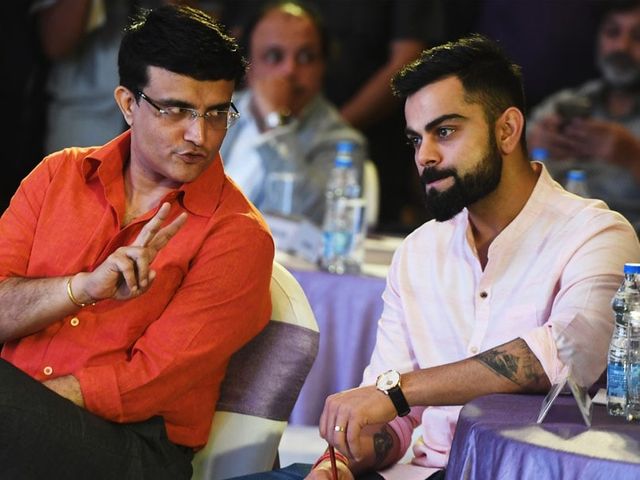 BCCI president Ganguly reveals it took just three seconds for Kohli to agree to play day-night Test