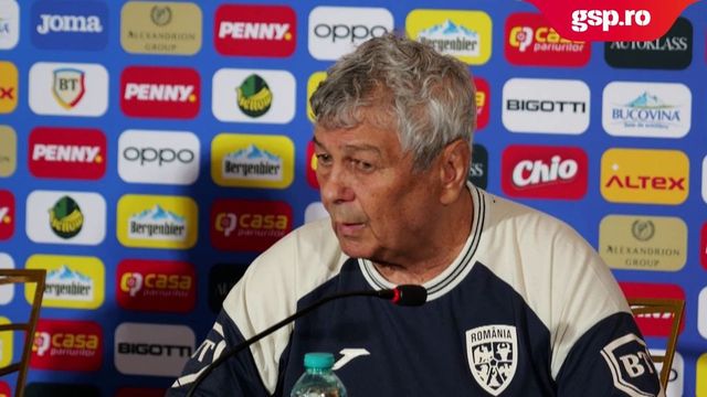Conferință de presă Mircea Lucescu și Ianis Hagi înainte de România - Moldova