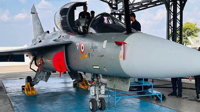 1st Tejas-Mk1A from Nashik completes maiden flight; gets water cannon salute — watch