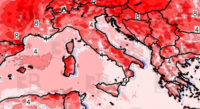 Caldo e afa con l’anticiclone africano Pluto: sei città da bollino rosso