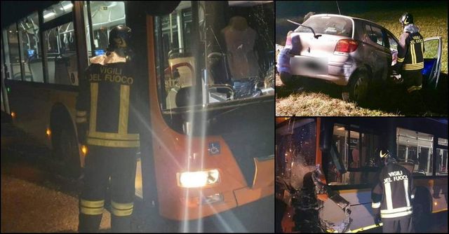 Româncă moartă în Italia, după ce s-a înfipt cu Toyota Yaris într-un autobuz