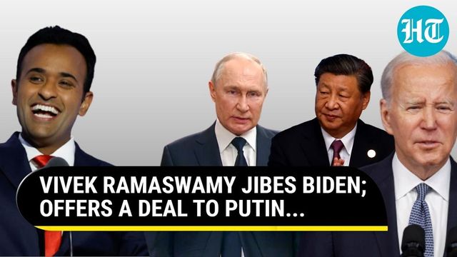 Russia needs to end military ties with China to counter Beijing: Vivek Ramaswamy