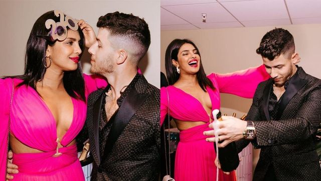 Priyanka Chopra-Nick Jonas Pop The Bottle And Make a Lovely New Year Post - Check Viral Photos