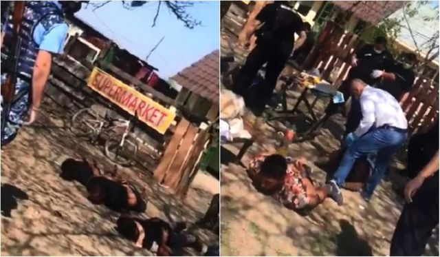 VIDEO Imagini revoltătoare. Șeful Poliției Bolintin Vale a bătut crunt un bărbat aflat la pământ: „Poliția s-a transformat în Miliție“