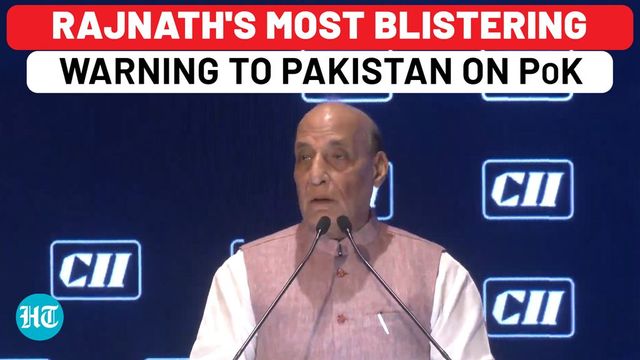 People of PoK our family, will return to India voluntarily: Rajnath Singh