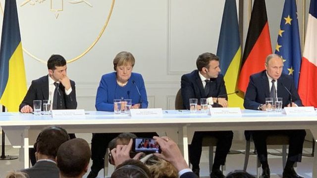 Putin și Zelenski se întâlnesc pentru prima dată astăzi la Paris