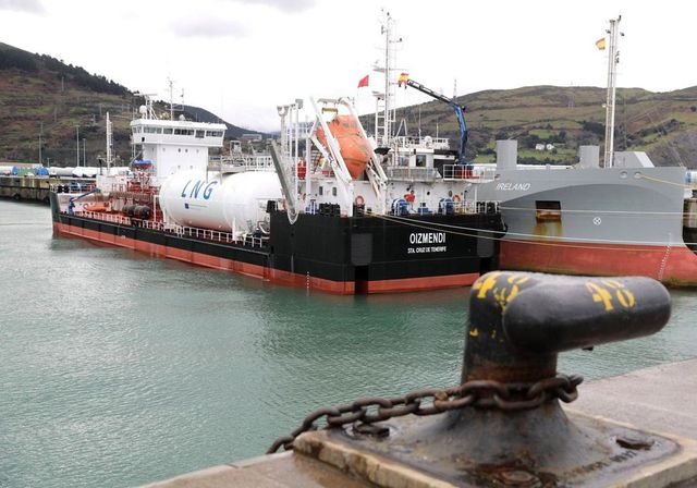 La importación de gas del extranjero se dispara en verano