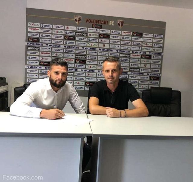 Portarul Victor Rîmniceanu a semnat pentru FC Voluntari