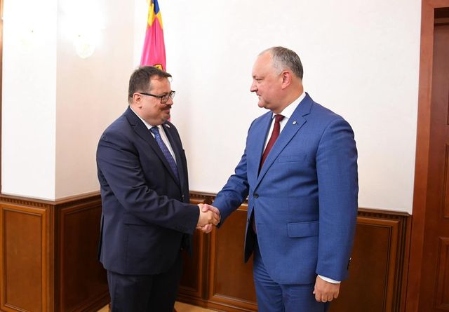 Игорь Додон встретился с главой Делегации Европейского Союза в Молдове