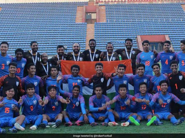 India Emerge Group Winners To Qualify For AFC U-16 Finals