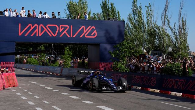 La Fórmula Uno ya ruge en Madrid con Carlos Sainz