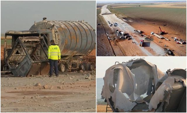 Cauza exploziei de pe Autostrada Moldovei: fisură în țeavă