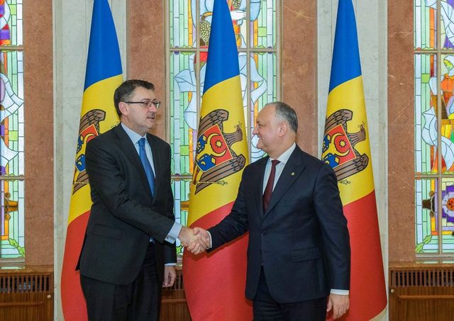 The speaker held a meeting with the new ambassador of the Netherlands to Moldova