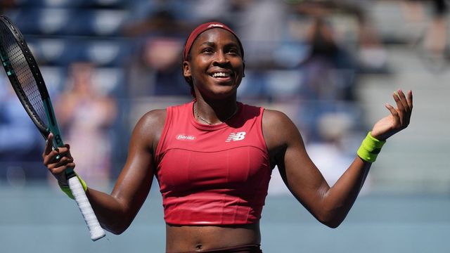 Coco Gauff reaches maiden US Open semifinal at age 19 by beating Jelena Ostapenko