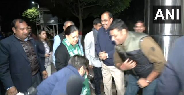 Vasundhara Raje On Way To Delhi Amid Suspense Over Chief Minister Pick