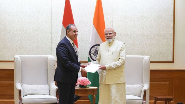 Egypt's Foreign Minister meets PM Modi