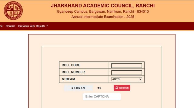 Jharkhand Board 12th Arts Result 2025 released, direct link to check JAC Class 12 results