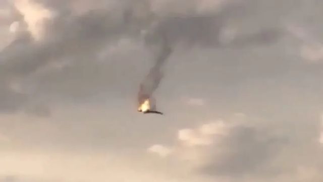 Bombardier supersonic cu rază lungă de acțiune, distrus de forțele ucrainene