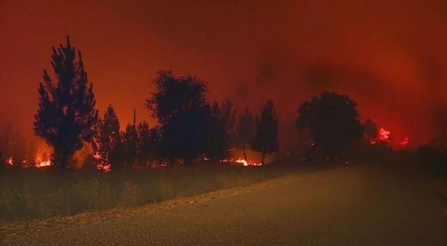 Incendii devastatoare în Portugalia