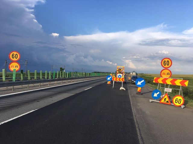 Trafic deviat pe autostrada A2 București - Constanța, până în 15 iulie