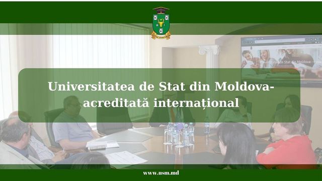 Universitatea de Stat din Moldova a fost acreditată internațional