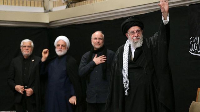 Ayatollah Khamenei seen in public for first time since escalation with Israel
