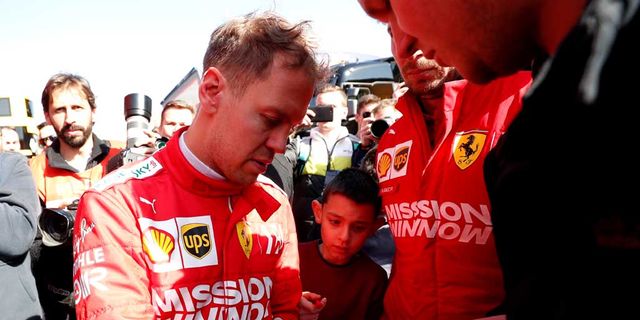 Sebastian Vettel says Ferrari feeling good as new Formula One season launches