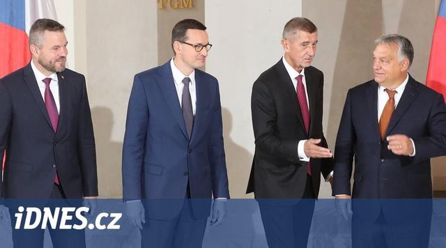 Premiéři V4 a Rakouska po jednání v Praze